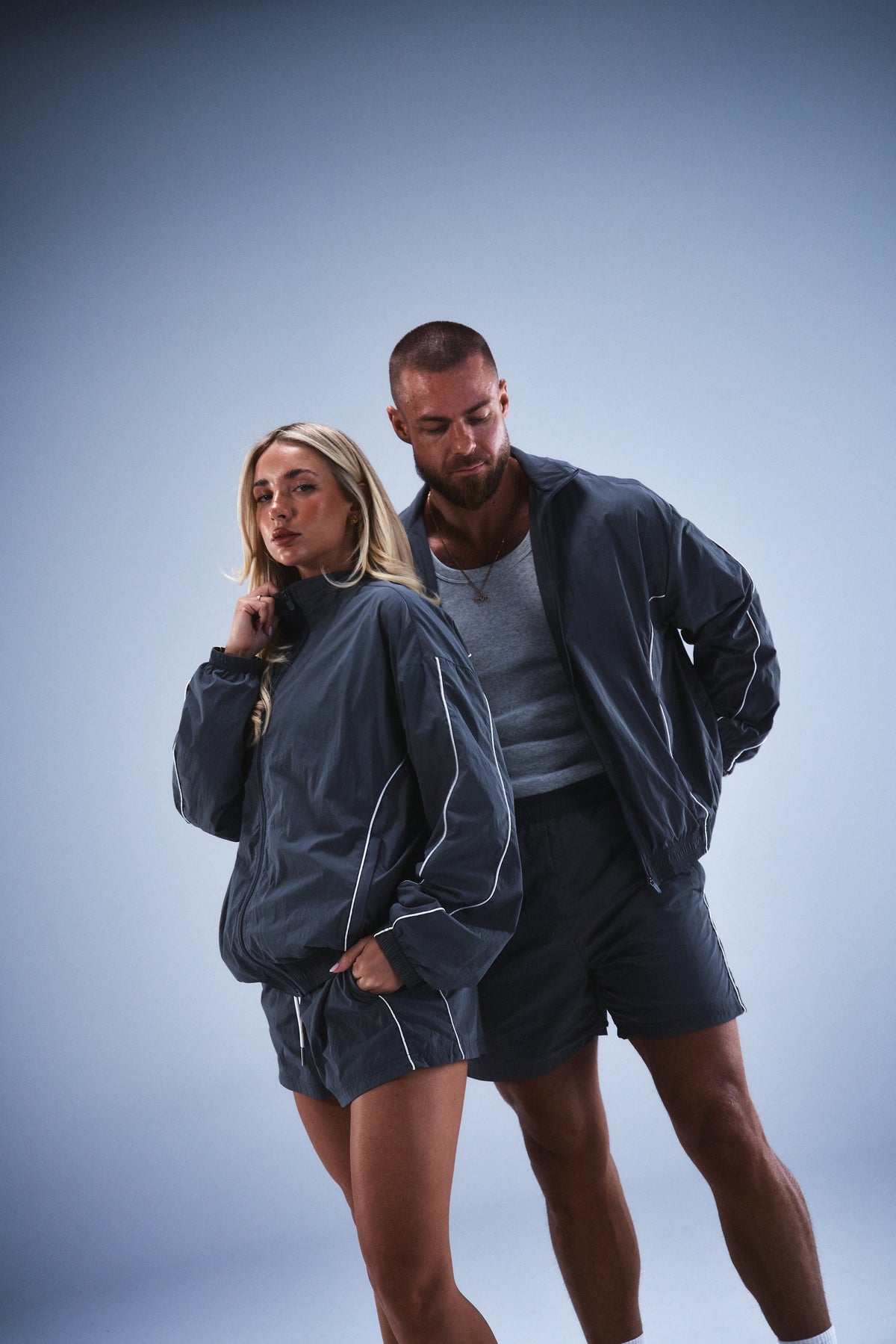 EVDNCE Stride and Motion campaign, Steel and Core Blue