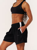 EVDNCE Oversized Mesh Shorts - Black