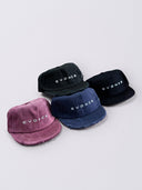 EVD 5-Panel Bundle: four 5-Panel Short Brim Caps in Berry, Faded Black, Navy and Black