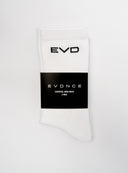 Essentials Jacquard Socks 2 Pack - White/Black