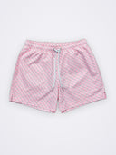 [men] Essentials Euro Boardshorts Avalon Pink flat lay front