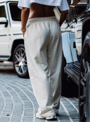 Core Relaxed Track Pants - Grey Marl