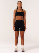 Cloud Compression Luxe Halter Bra - Black