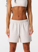 Core Relaxed Track Shorts - Grey Marl