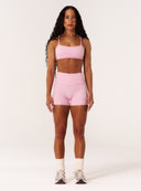 Cloud Compression Square Back Bra - Avalon Pink