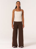 Cloud Compression Square Back Tank - Vanilla