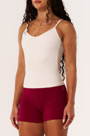 Cloud Compression Backless V Tank - Vanilla