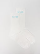 Essentials Jacquard Socks 2 Pack - Sky Blue