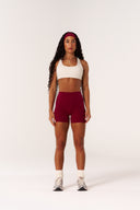 Cloud Compression Open Racer Back Bra - Vanilla