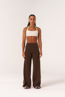 Cloud Compression Wide Leg Leggings - Malt