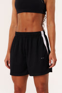 EVDNCE Oversized Mesh Shorts - Black