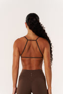 Cloud Compression Square Back Bra - Malt