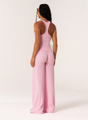 Cloud Compression Open Racer Back Tank - Avalon Pink