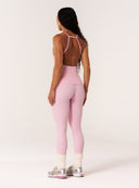 Cloud Compression Square Back Tank - Avalon Pink