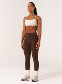 Cloud Compression Square Back Bra - Vanilla