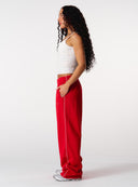 Core Relaxed Track Pants - Red