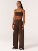 Cloud Compression Strappy Crop - Malt
