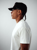 Essentials Script Hat - Jet Black