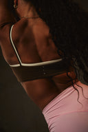 Cloud Compression Strappy Crop - Malt