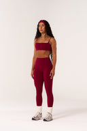 Cloud Compression Leggings - Beet