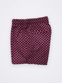 [men] Essentials Euro Boardshorts Berry flat lay side