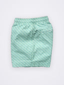 [men] Essentials Euro Boardshorts Glacier flat lay side