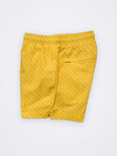 [men] Essentials Euro Boardshorts Yellow flat lay side