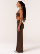 Cloud Compression Wide Leg Leggings - Malt