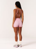 Cloud Compression Square Back Bra - Avalon Pink