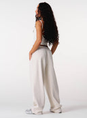 Core Relaxed Track Pants - Grey Marl