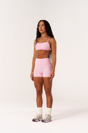 Cloud Compression Square Back Bra - Avalon Pink