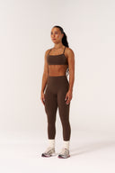 Cloud Compression Square Back Bra - Malt