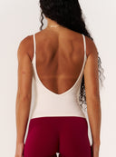 Cloud Compression Backless V Tank - Vanilla