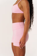 Cloud Compression Square Back Bra - Avalon Pink
