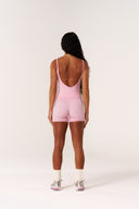 Cloud Compression Backless V Tank - Avalon Pink