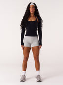[women] Madeleine is 152cm wearing XS