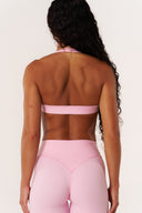 Cloud Compression Luxe Halter Bra - Avalon Pink