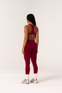 Cloud Compression Leggings - Beet