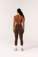 Cloud Compression Square Back Bra - Malt