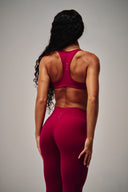 Cloud Compression Leggings - Beet