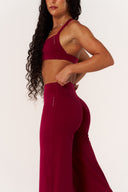 Cloud Compression Luxe Halter Bra - Beet