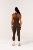 Cloud Compression Open Racer Back Tank - Malt