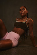 Cloud Compression Strappy Crop - Malt