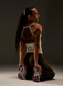 Cloud Compression Square Back Tank - Vanilla