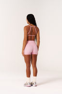 Cloud Compression Square Back Bra - Avalon Pink