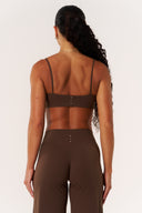 Cloud Compression Strappy Crop - Malt