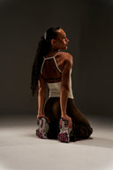 Cloud Compression Square Back Tank - Vanilla