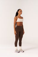 Cloud Compression Square Back Bra - Vanilla