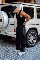 Core Ribbed Tank - Black