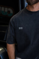 EVDNCE Sports Club Tee - Washed Black